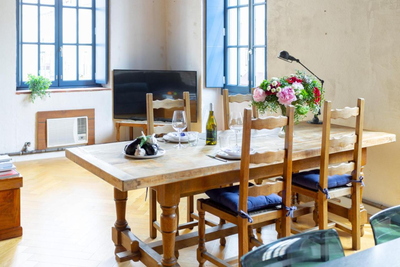 Sunny Stylish Spacious Loft In Old-Port Marseilles Exterior foto