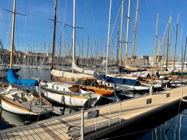 Sunny Stylish Spacious Loft In Old-Port Marseilles Exterior foto